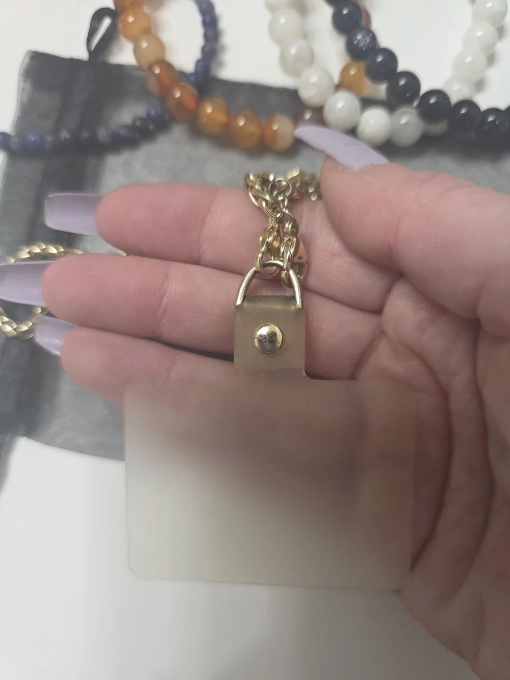 Set Of Phone Chain Holders